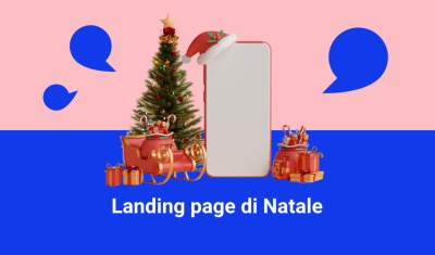 Landing page natale smshosting
