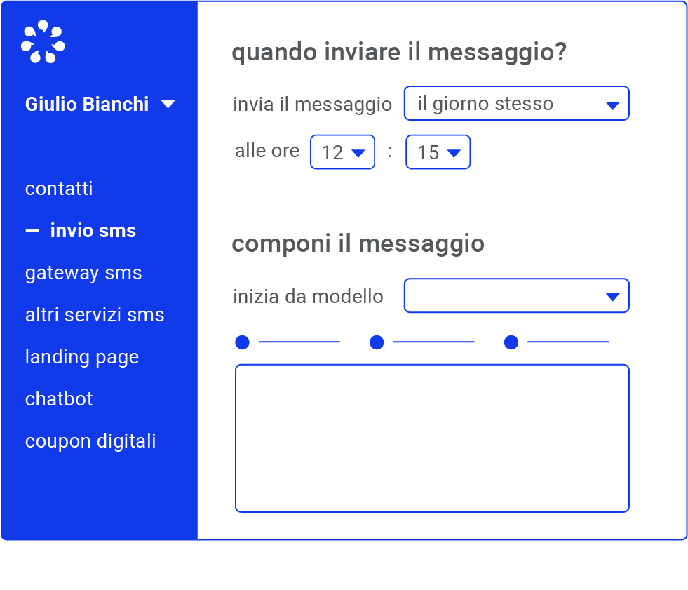 Sms programmati automatici