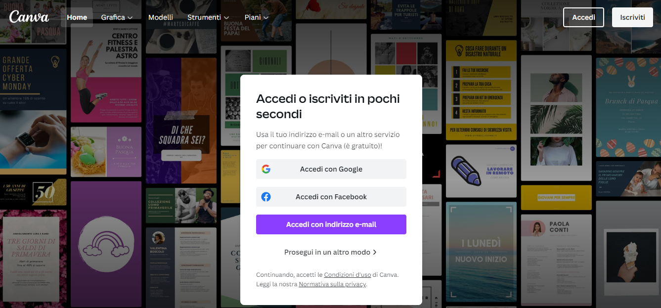 come_usare_canva_crea_account