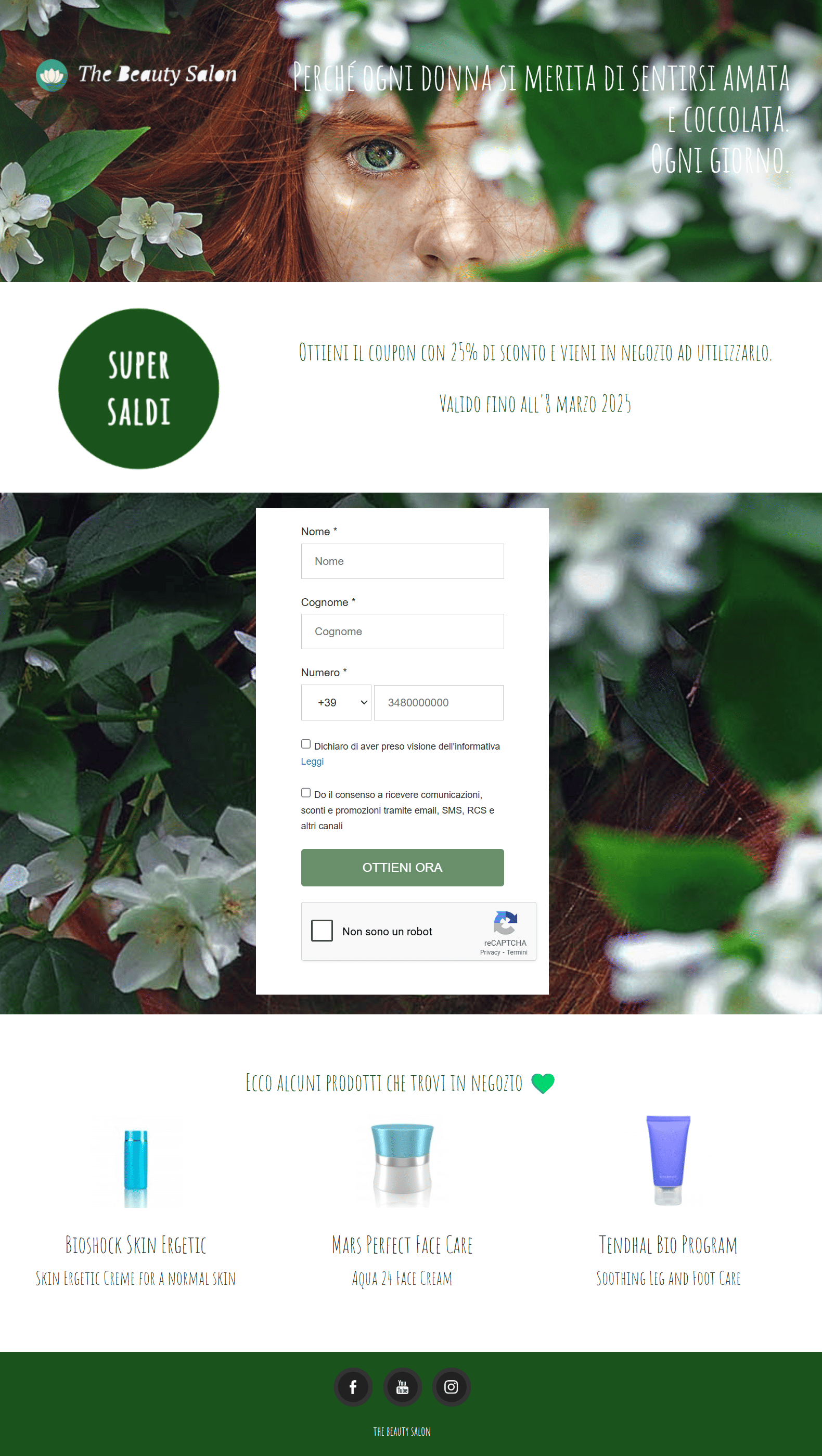 landing_page_festa_della_donna_coupon_sconto