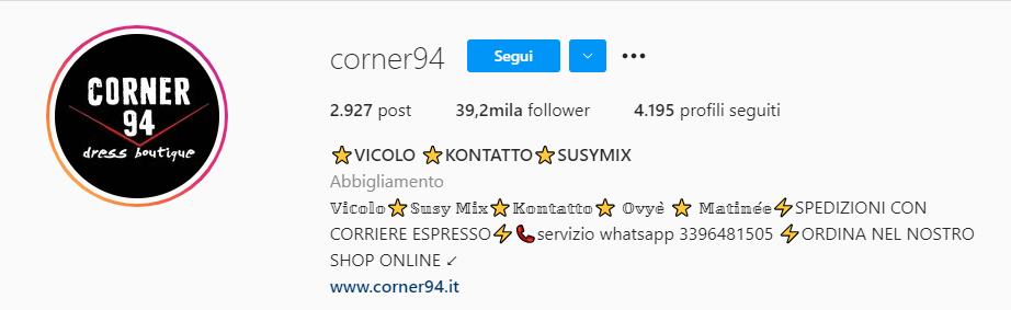 esempio_bio_instagram esempio_bio_instagram
