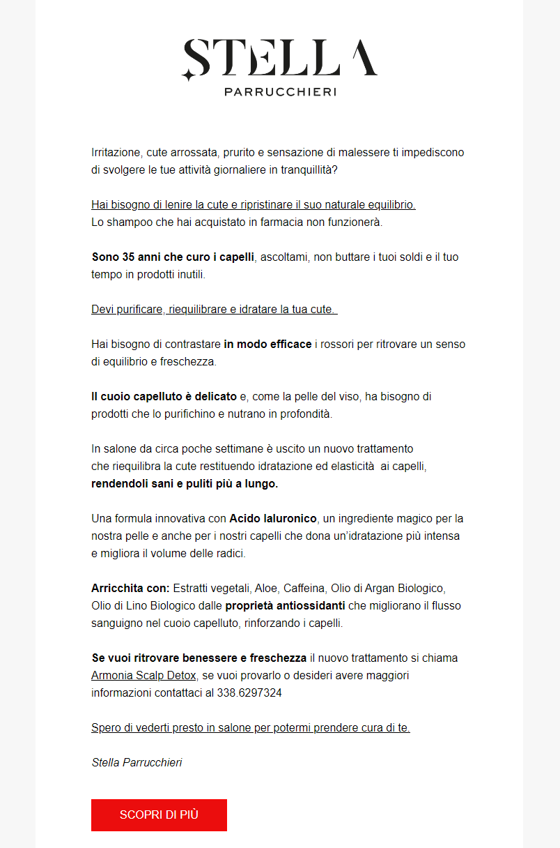 esempio_newsletter_parrucchieri