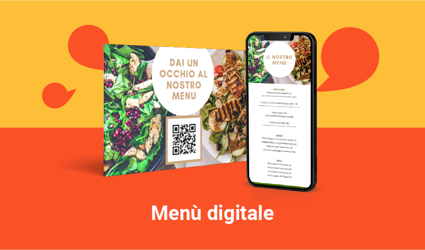 Menu digitale ristoranti