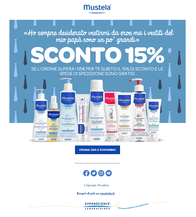 newsletter_festa_del_papa_mustela newsletter_festa_del_papa_mustela