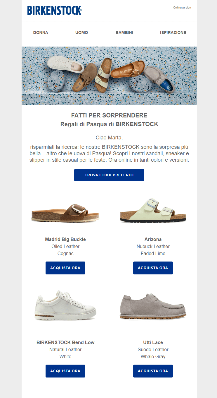 newsletter_pasqua_esempio_birkenstok newsletter_pasqua_esempio_birkenstok