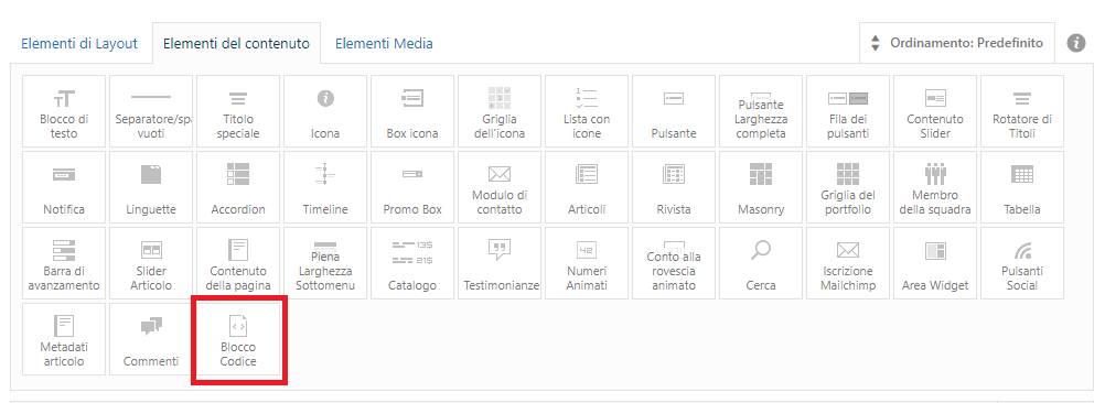 newsletter_wordpress_blocco_codice