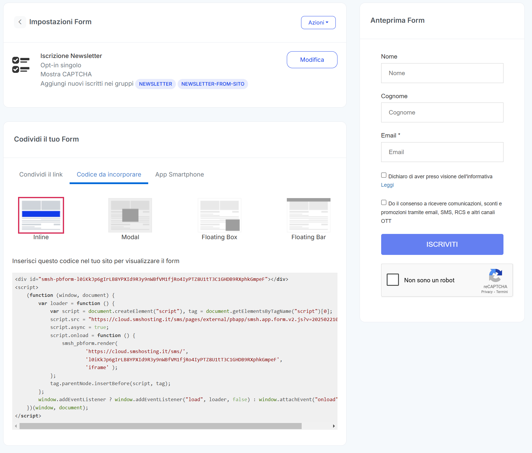 segmentazione_clienti_form_raccolta_contatti_codice
