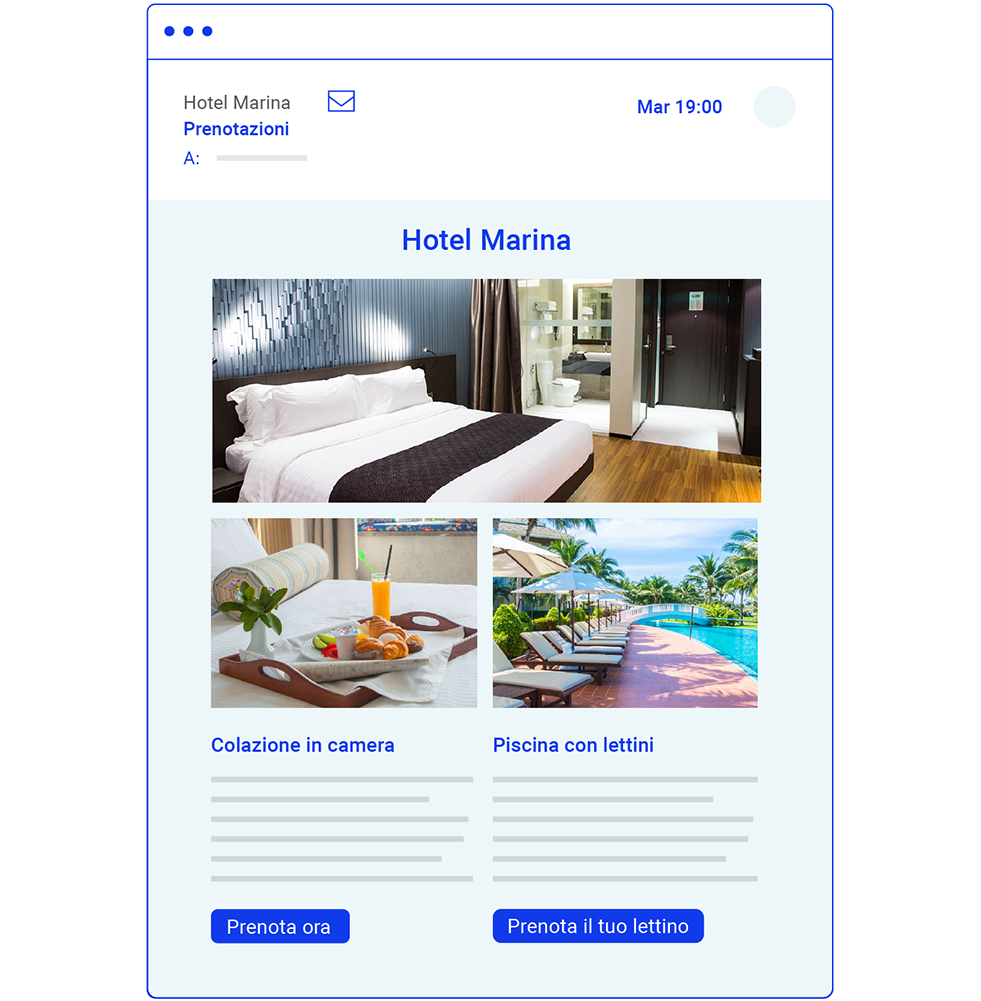 Email marketing hotel